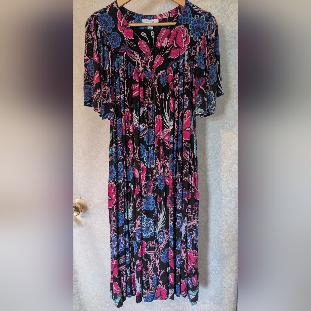 Go Softly Patio Dress MU MU Sz.‎ Medium